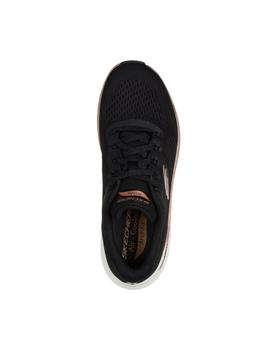 Zapatillas Skechers Arch Fit 2.0 - Glow Mujer Negro