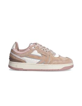 Zapatillas Boston Piping Suede Mujer Pale