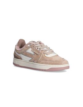 Zapatillas Boston Piping Suede Mujer Pale