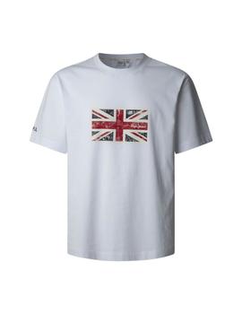 Camiseta Pepe Jeans Union Hombre Blanca