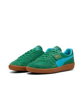 Zapatillas Puma Palermo Vintage Update Hombre Verde