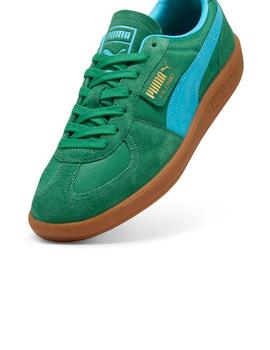 Zapatillas Puma Palermo Vintage Update Hombre Verde