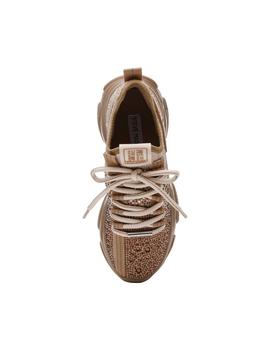 Zapatillas Steve Madden Mistica Mujer Bronze Gold Silver