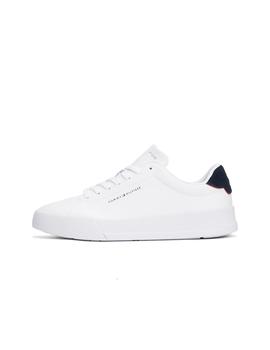 Zapatillas Tommy Court Leather Hombre Blanco