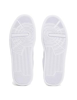 Zapatillas Tommy Court Leather Hombre Blanco