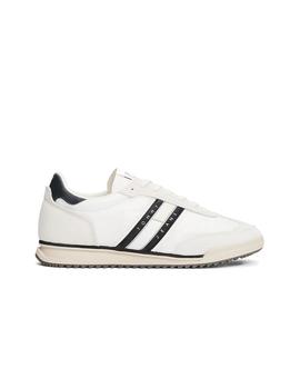 Zapatillas Tommy Retro Runner Cleated Hombre Blanco