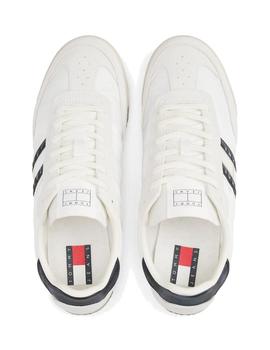 Zapatillas Tommy Retro Runner Cleated Hombre Blanco