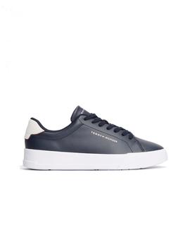 Zapatillas Tommy Court Detail Hombre Azul