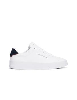 Zapatillas Tommy Court Leather Hombre Blanco