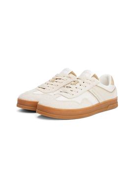 Zapatillas Tommy Greenwich Mix Mujer Beige