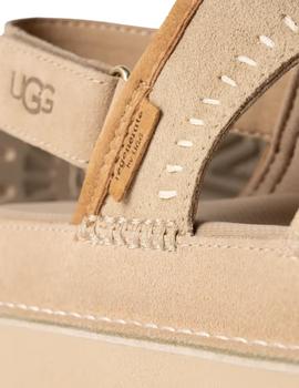 Sandalias UGG Goldenstar Regenerate Mujer Marrón