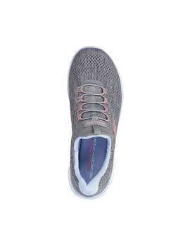 Zapatillas Skechers Summits Fun Flare Mujer Gris